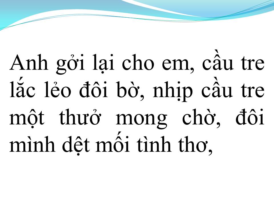 Lời bài hát TÌNH NHỎ MAU QUÊN