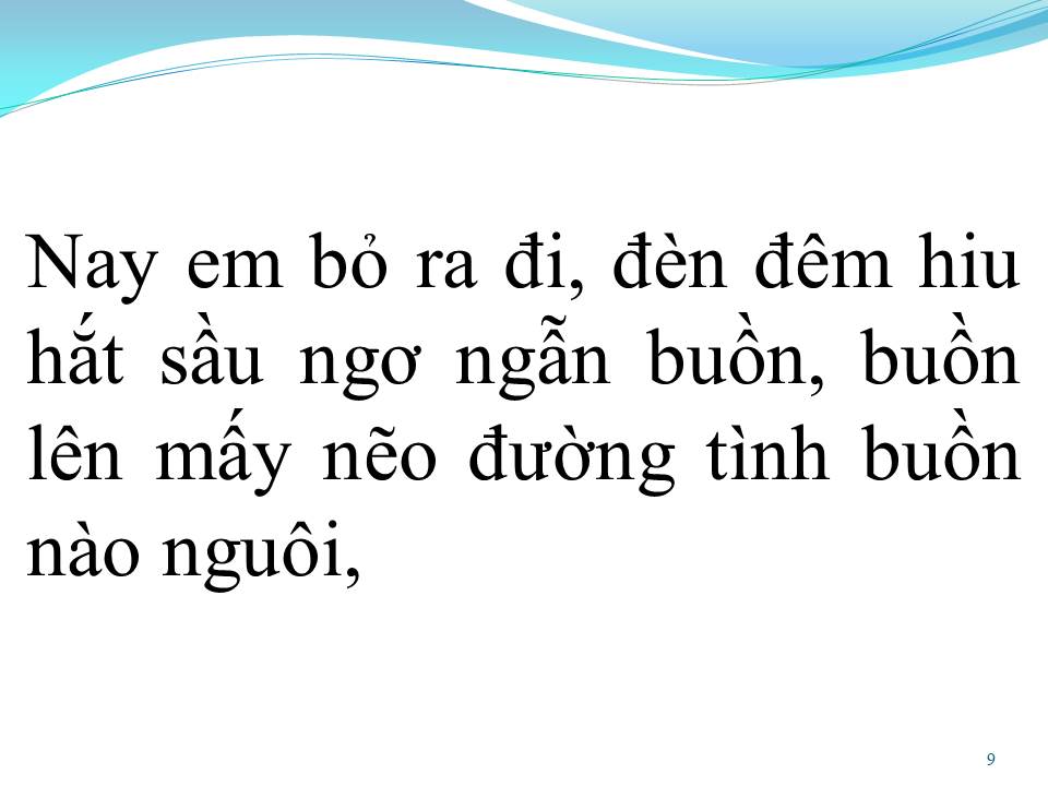Lời bài hát TỘI TÌNH