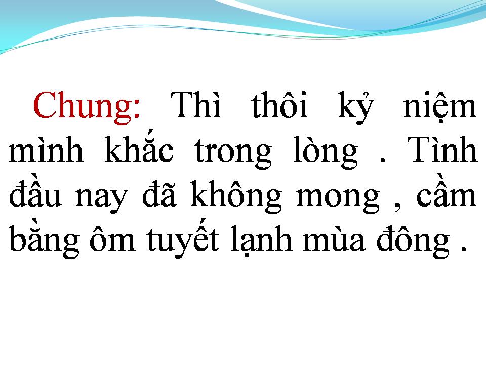 Lời bài hát TUYẾT LẠNH