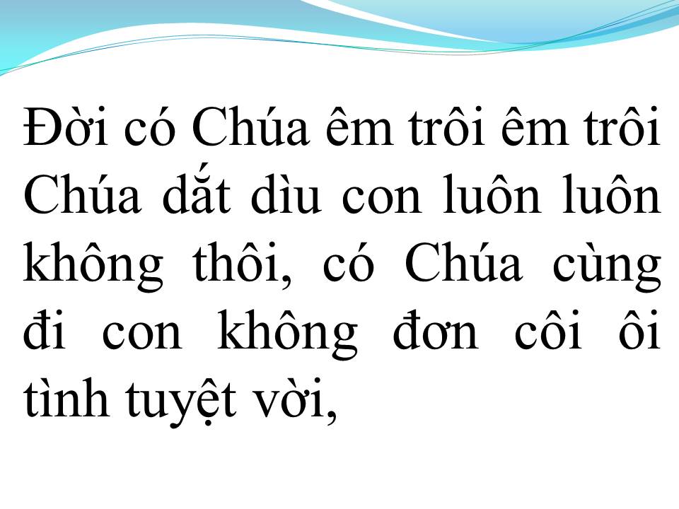Lời bài hát BAO LA TÌNH CHÚA