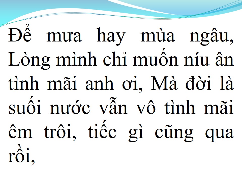 Lời bài hát HỒI TƯỞNG