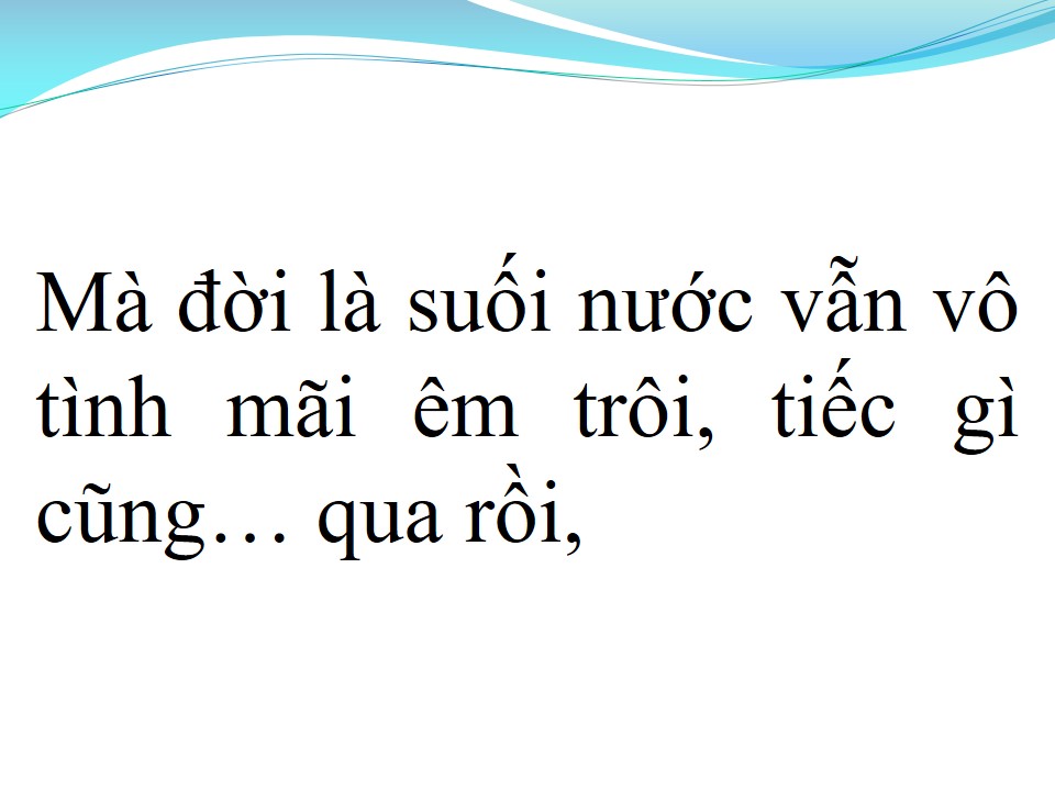 Lời bài hát HỒI TƯỞNG