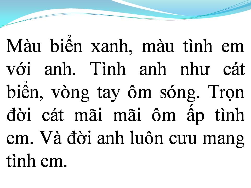 Lời bài hát MỘT TRÁI TIM MỘT TÌNH YÊU