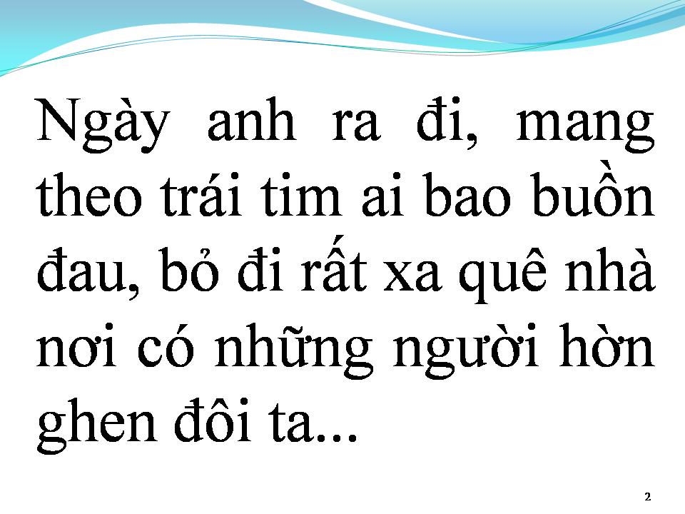 Lời bài hát TA CHẲNG CÒN AI