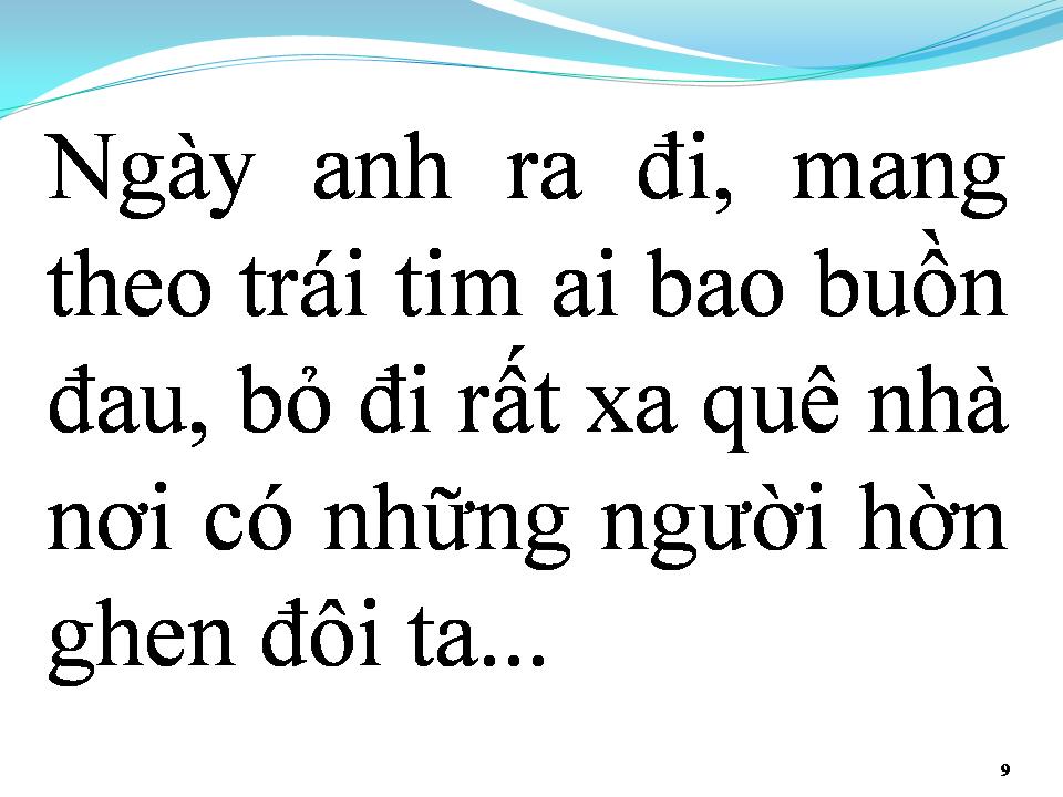 Lời bài hát TA CHẲNG CÒN AI