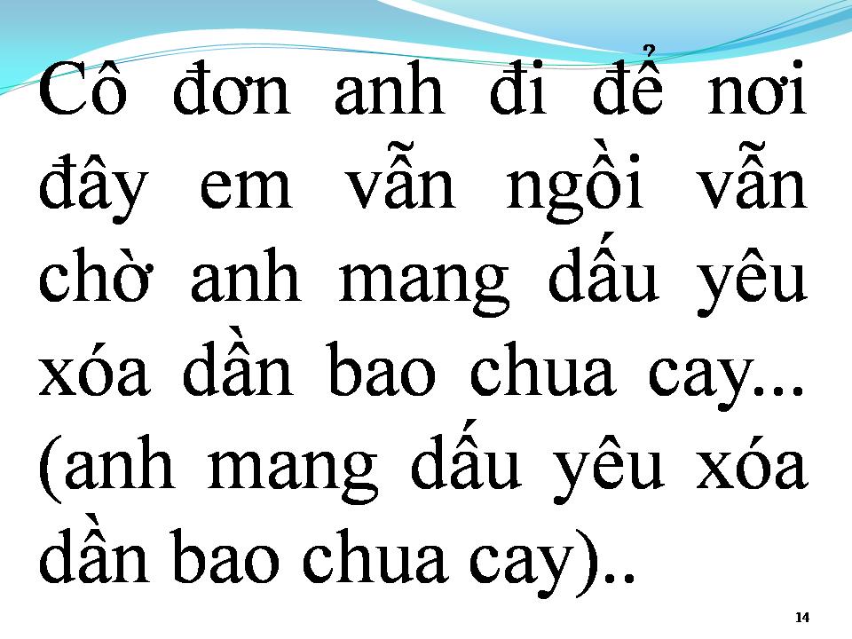 Lời bài hát TA CHẲNG CÒN AI