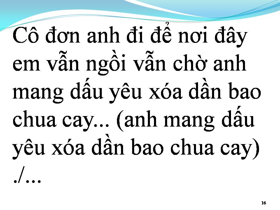 Lời bài hát TA CHẲNG CÒN AI