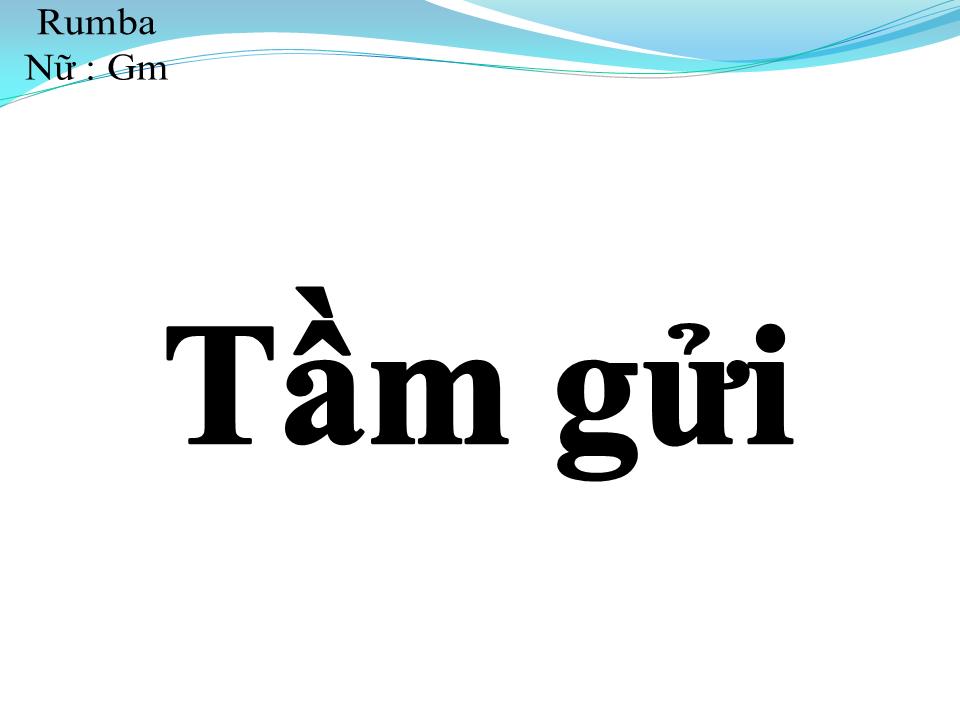 Lời bài hát TẦM GỬI