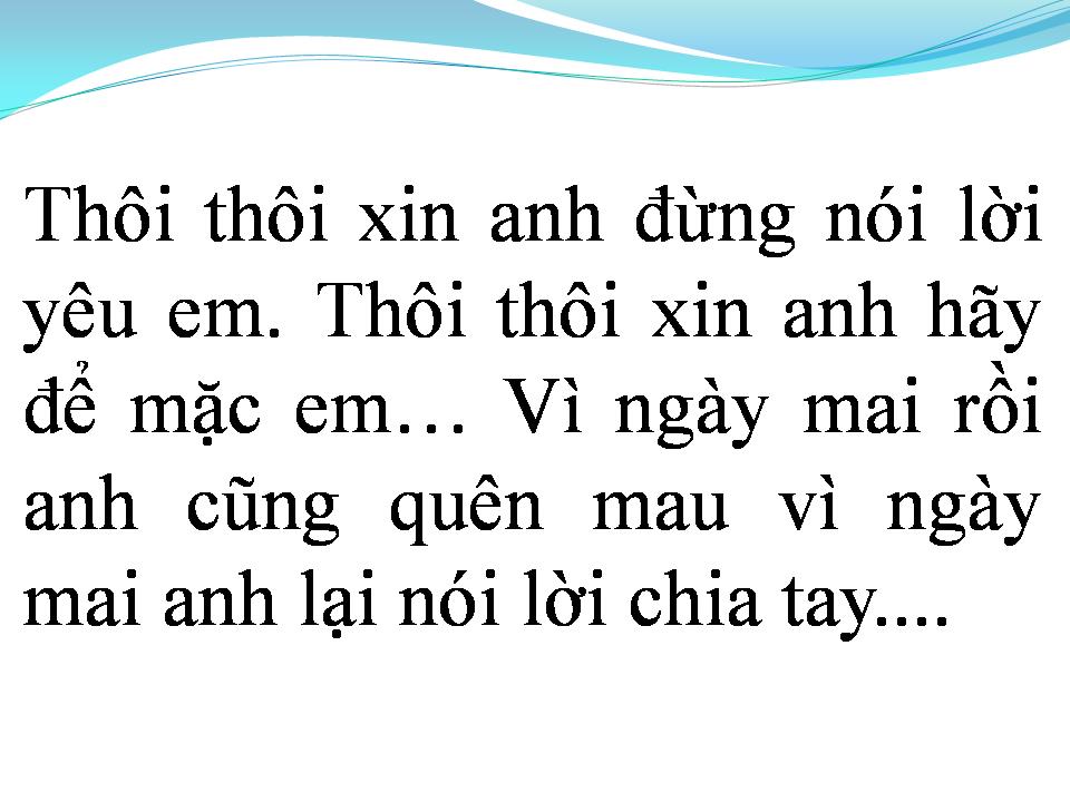 Lời bài hát TẦM GỬI