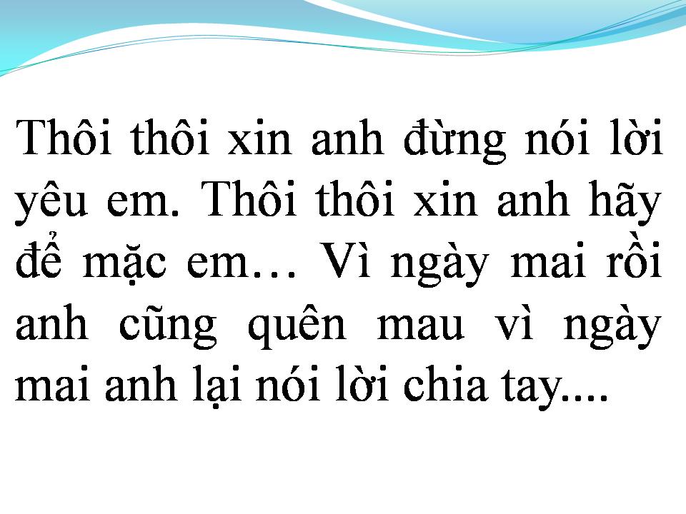 Lời bài hát TẦM GỬI