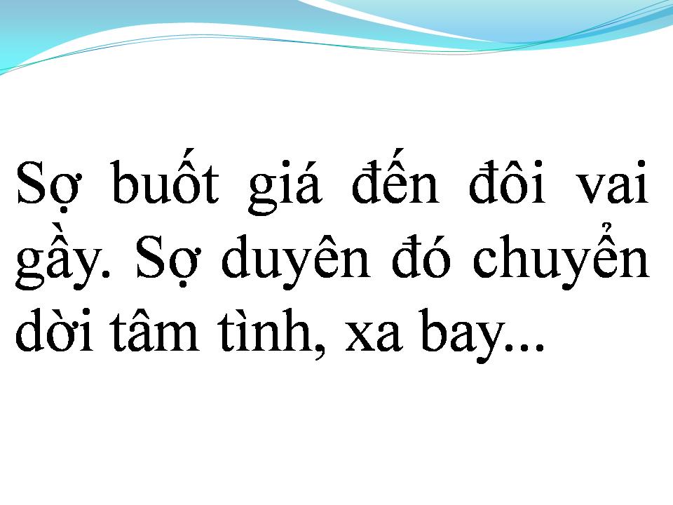 Lời bài hát TÂM HỒN CÔ ĐƠN