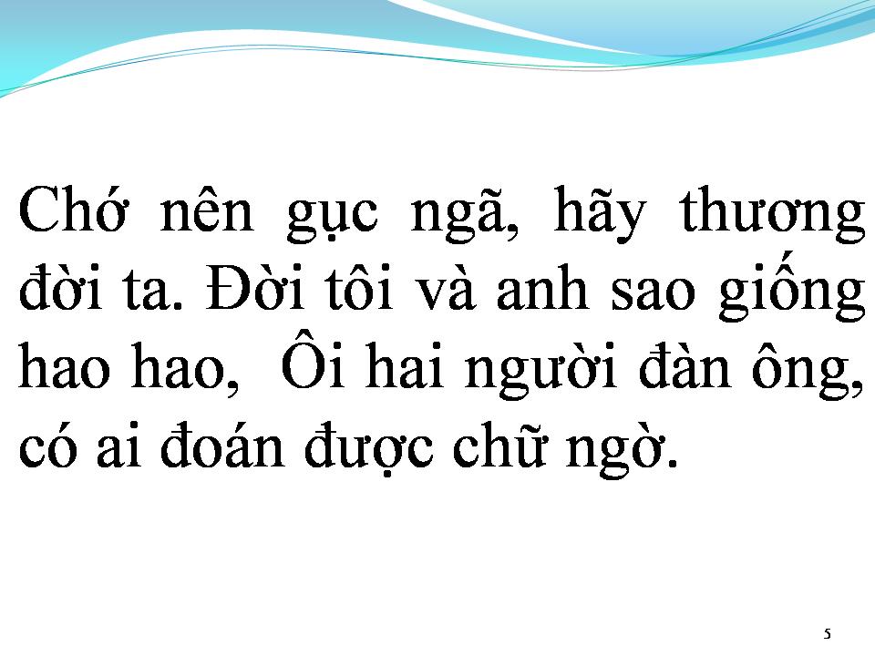 Lời bài hát TÂM SỰ HAI NGƯỜI ĐÀN ÔNG