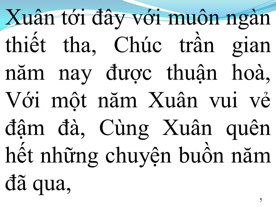 Lời bài hát TÂM SỰ NÀNG XUÂN