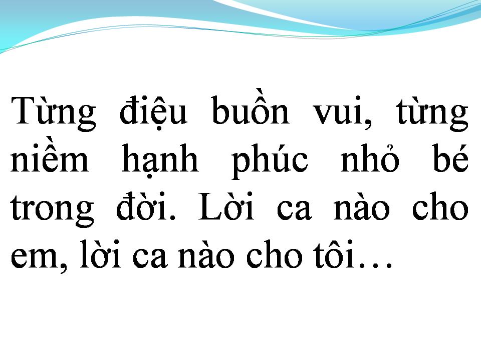 Lời bài hát TÂM SỰ NGƯỜI CA SĨ