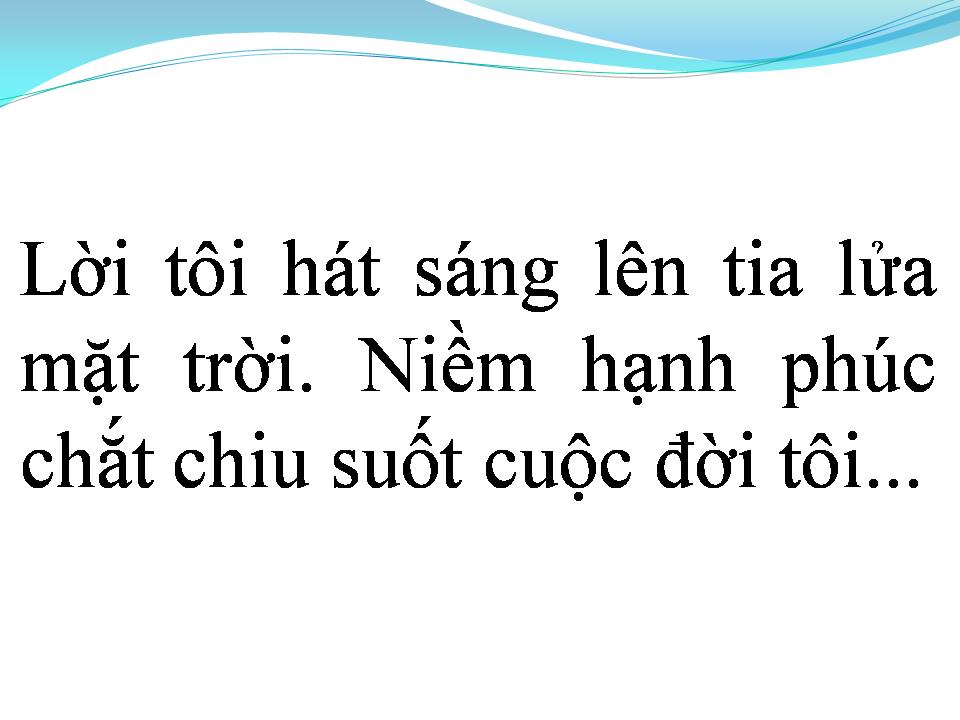 Lời bài hát TÂM SỰ NGƯỜI CA SĨ