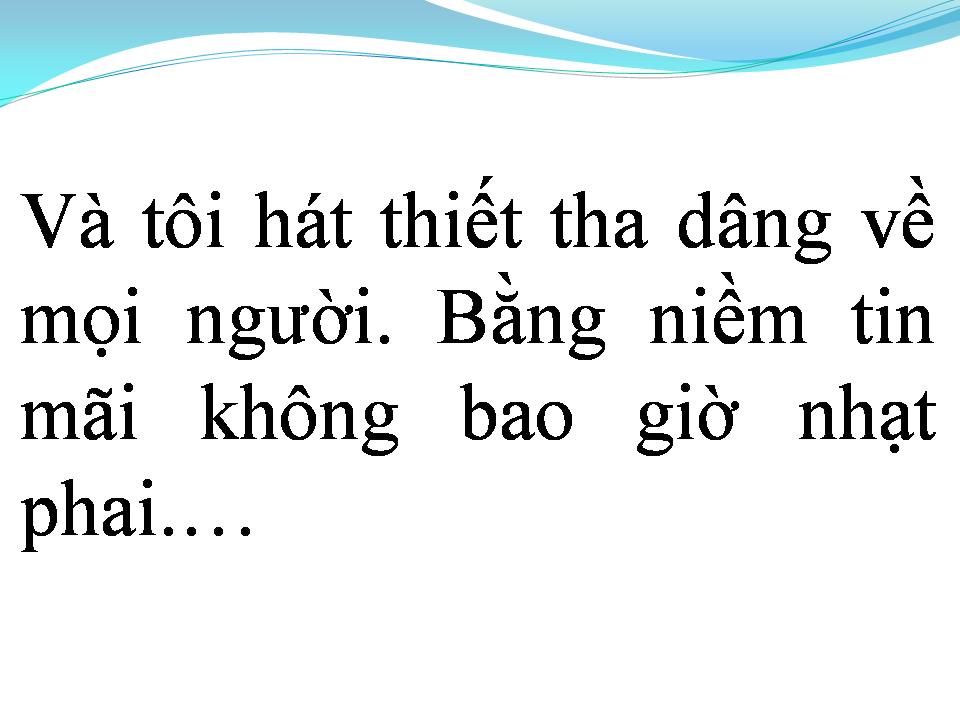 Lời bài hát TÂM SỰ NGƯỜI CA SĨ