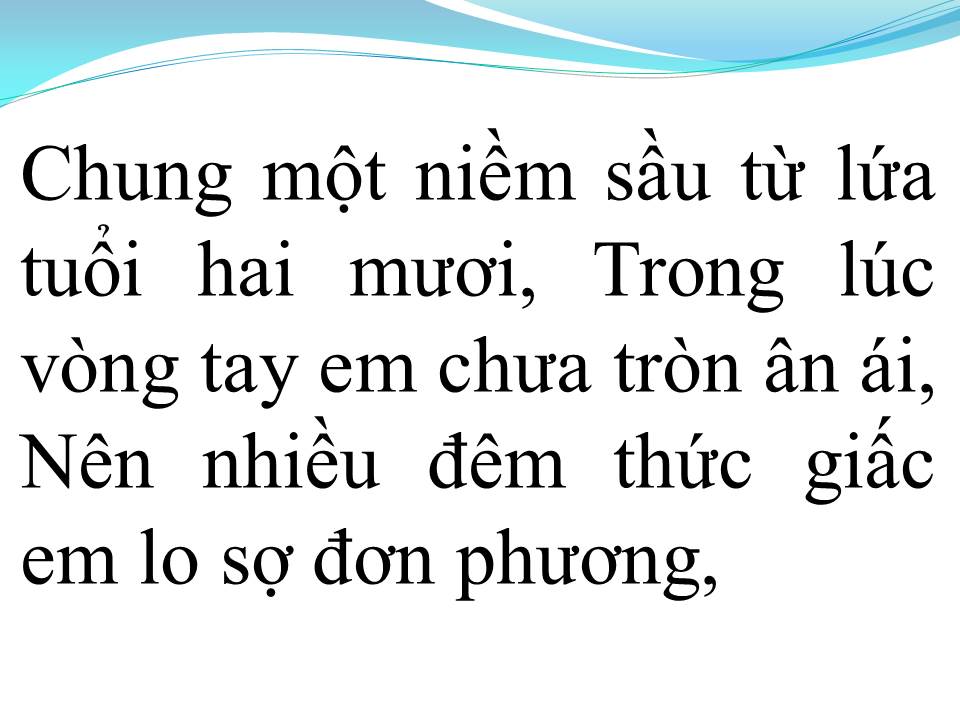 Lời bài hát TÂM SỰ VỚI ANH