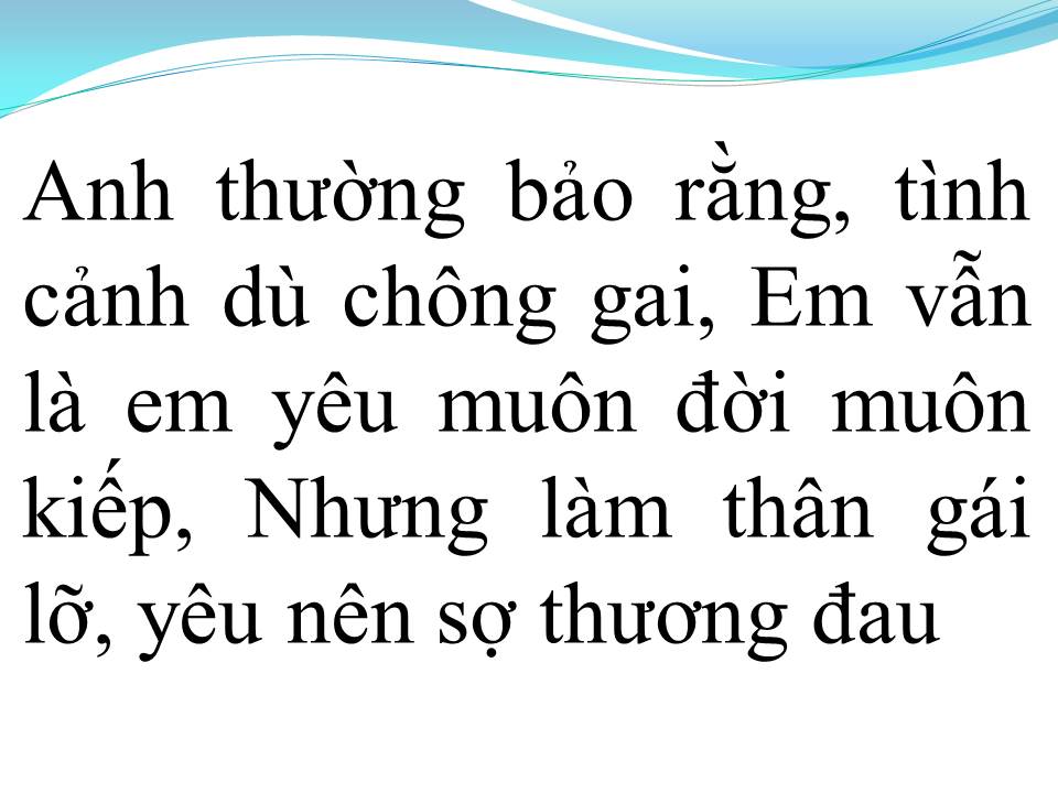 Lời bài hát TÂM SỰ VỚI ANH