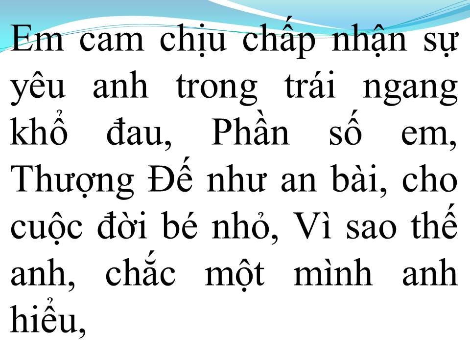 Lời bài hát TÂM SỰ VỚI ANH