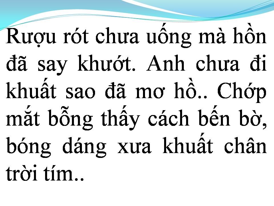 Lời bài hát TAN TÁC