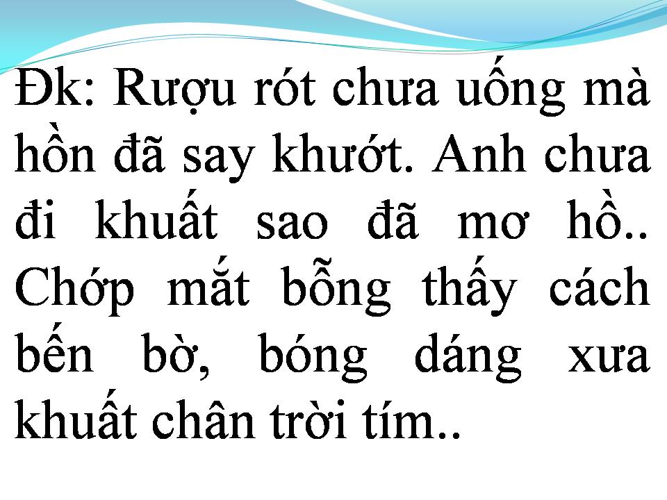 Lời bài hát TAN TÁC