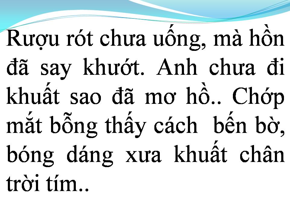 Lời bài hát TAN TÁC