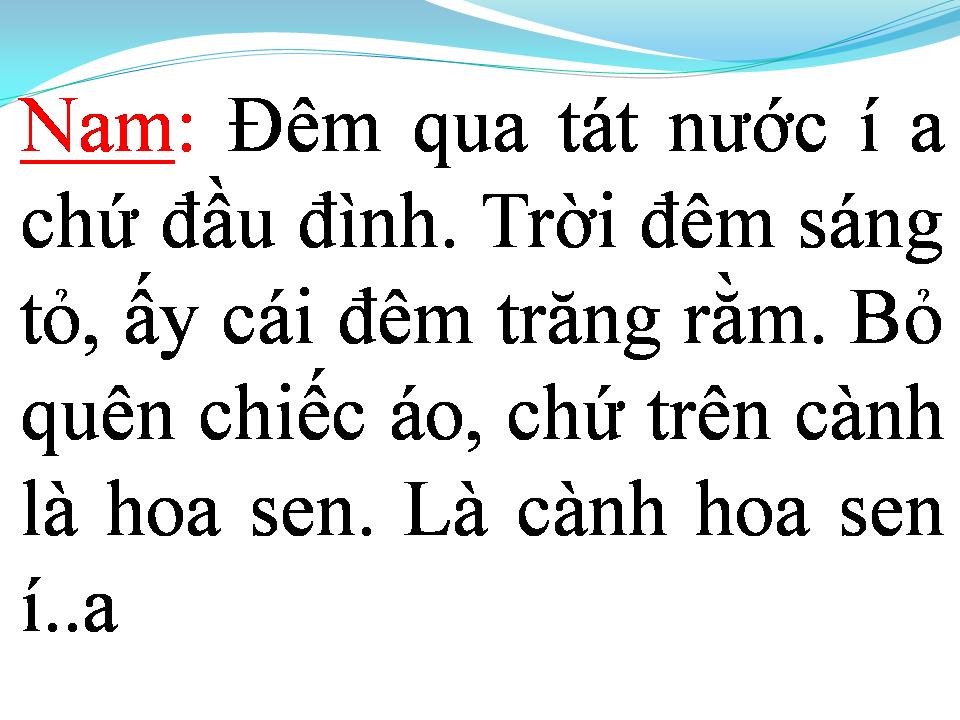 Lời bài hát TÁT NƯỚC ĐẦU ĐÌNH