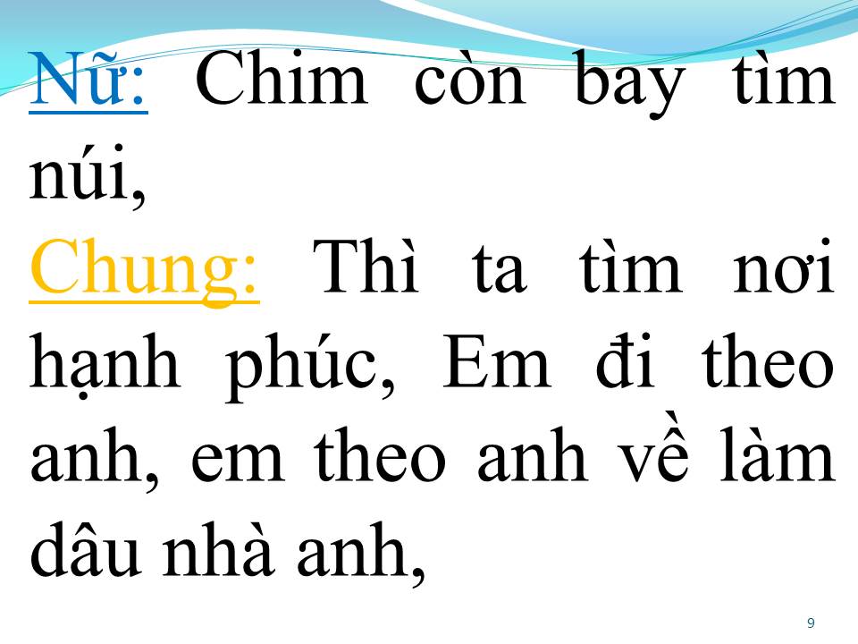 Lời bài hát TÀU VỀ QUÊ HƯƠNG (SONG CA)