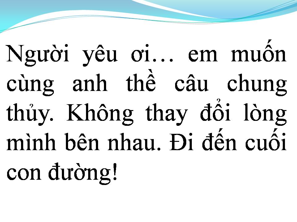 Lời bài hát TEEN VỌNG CỔ