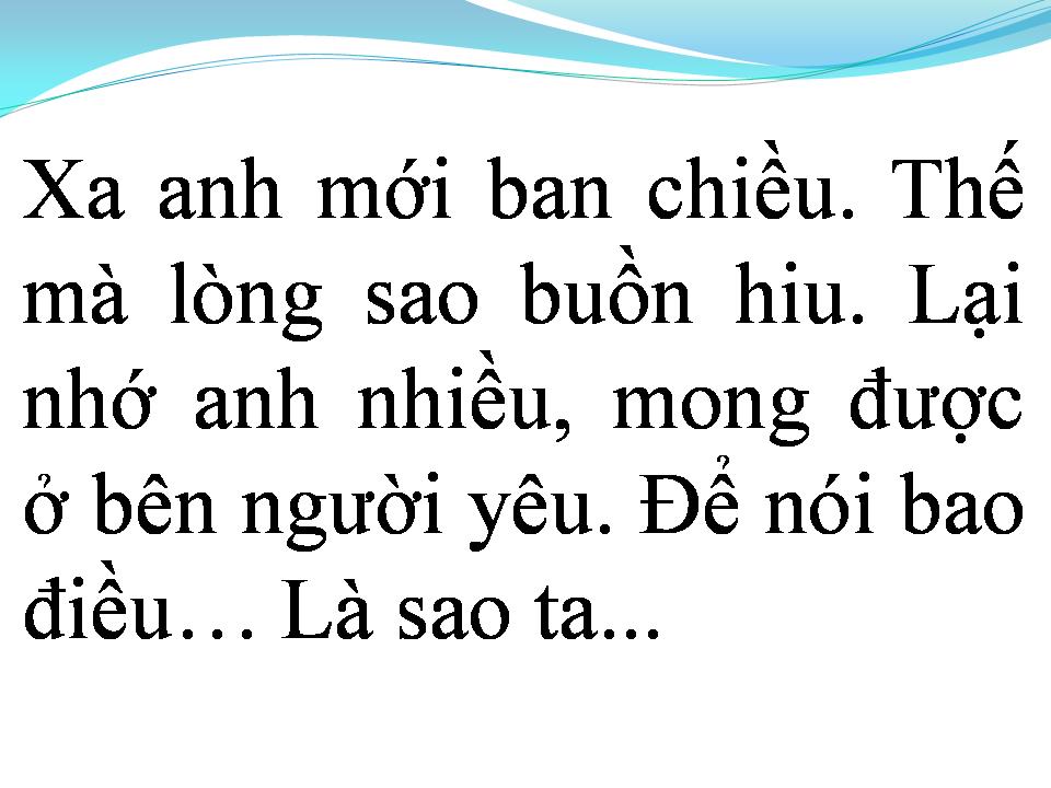 Lời bài hát TEEN VỌNG CỔ