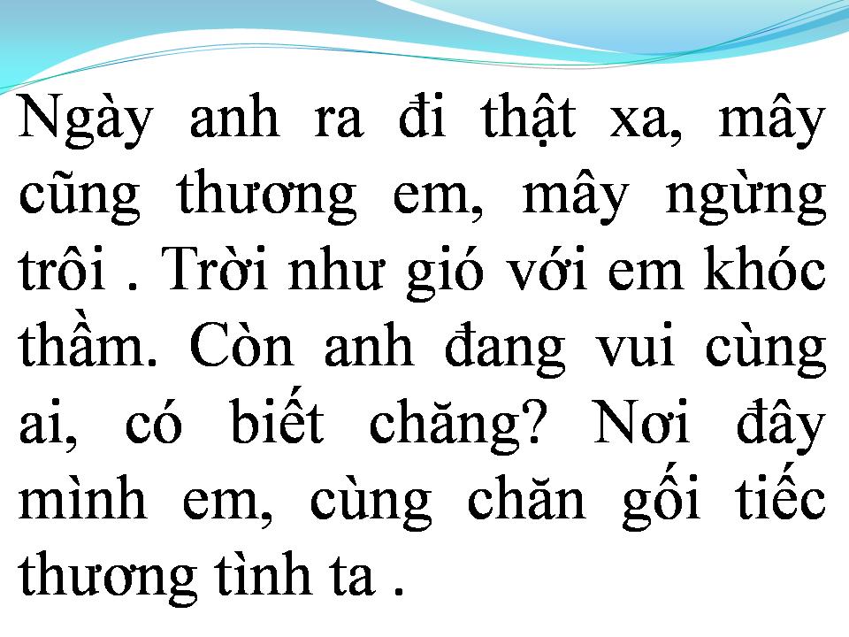 Lời bài hát TIẾC NUỐI CUỘC TÌNH