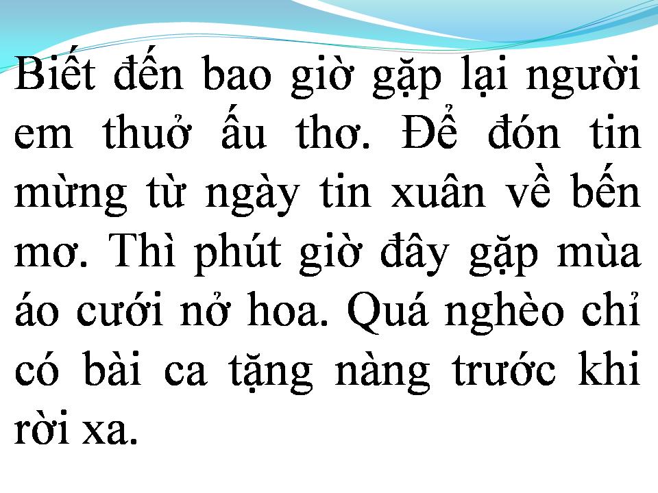 Lời bài hát TIỄN BƯỚC SANG NGANG