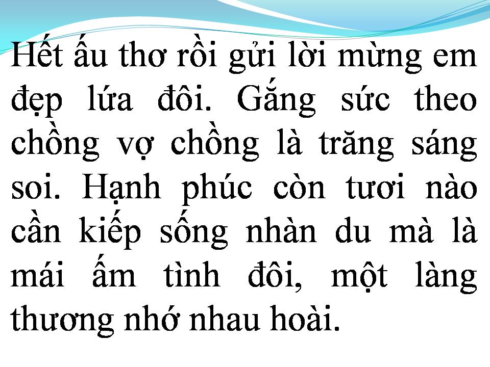 Lời bài hát TIỄN BƯỚC SANG NGANG