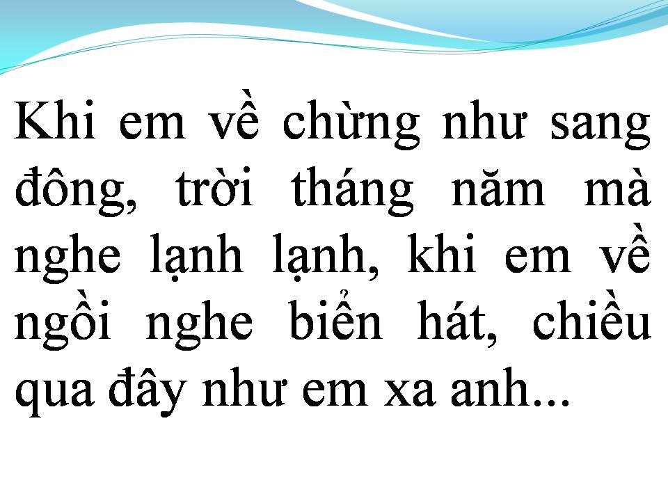 Lời bài hát TIỄN ĐƯA