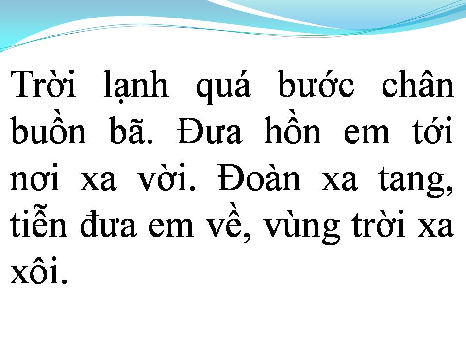 Lời bài hát TIỄN EM LẦN CUỐI