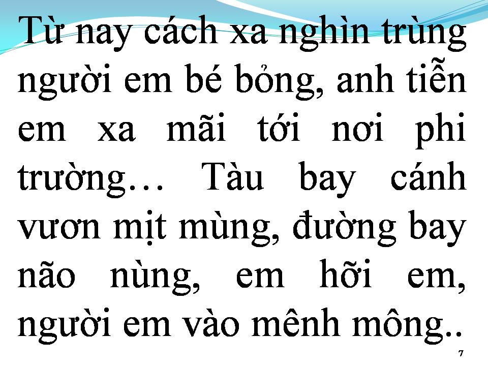 Lời bài hát TIỄN EM NƠI PHI TRƯỜNG