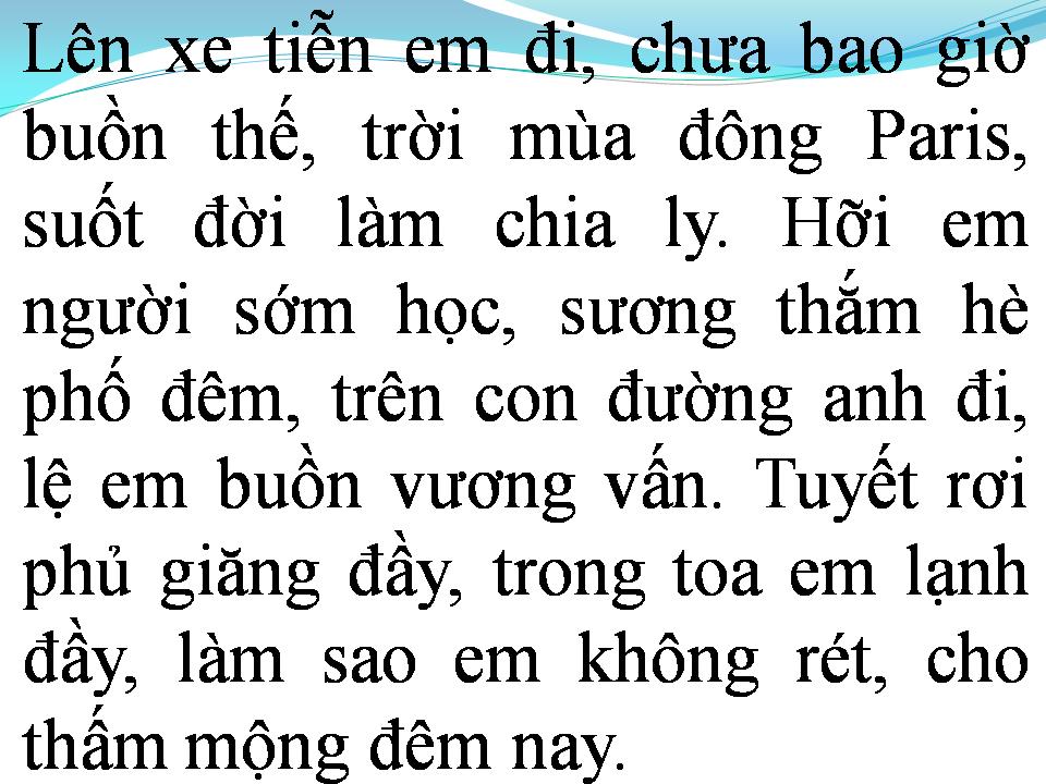 Lời bài hát TIỄN EM