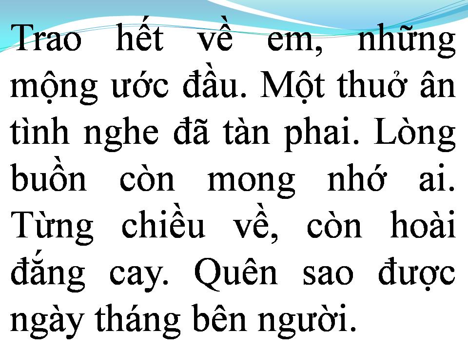 Lời bài hát TIỄN MỘT NGƯỜI ĐI