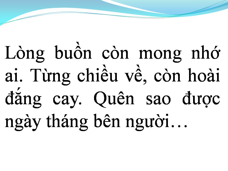 Lời bài hát TIỄN MỘT NGƯỜI ĐI