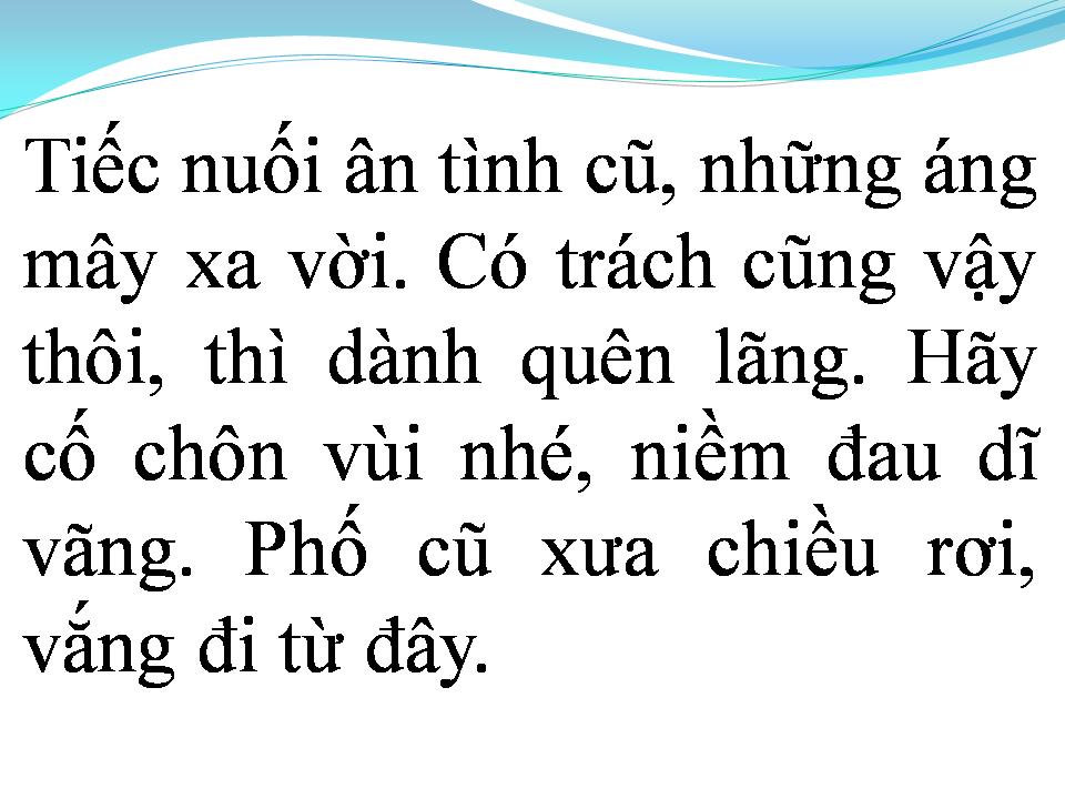 Lời bài hát TIỄN NHAU LẦN CUỐI