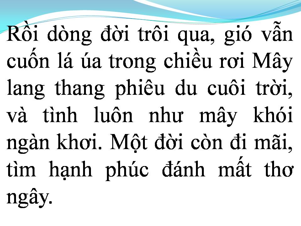 Lời bài hát TIỄN NHAU LẦN CUỐI