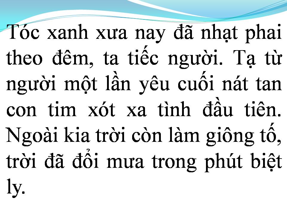 Lời bài hát TIỄN NHAU LẦN CUỐI