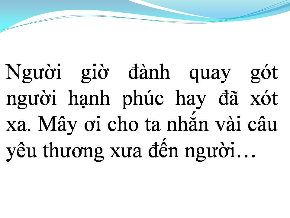 Lời bài hát TIỄN NHAU LẦN CUỐI