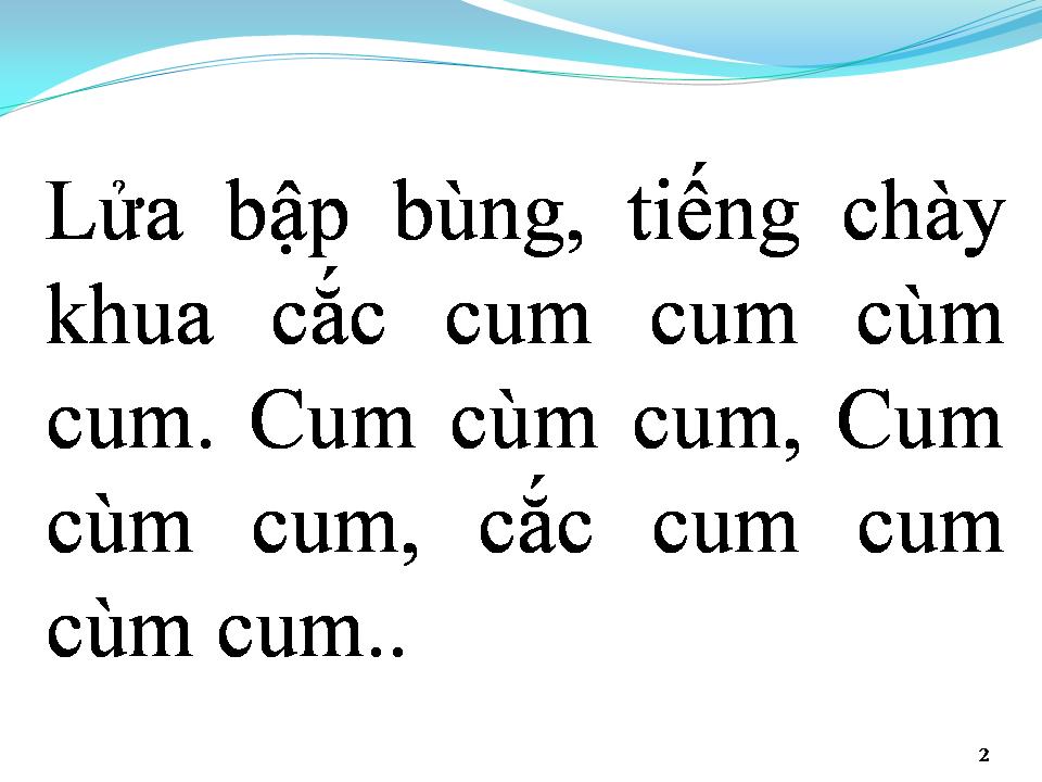 Lời bài hát TIẾNG CHÀY TRÊN SÓC BOM BO