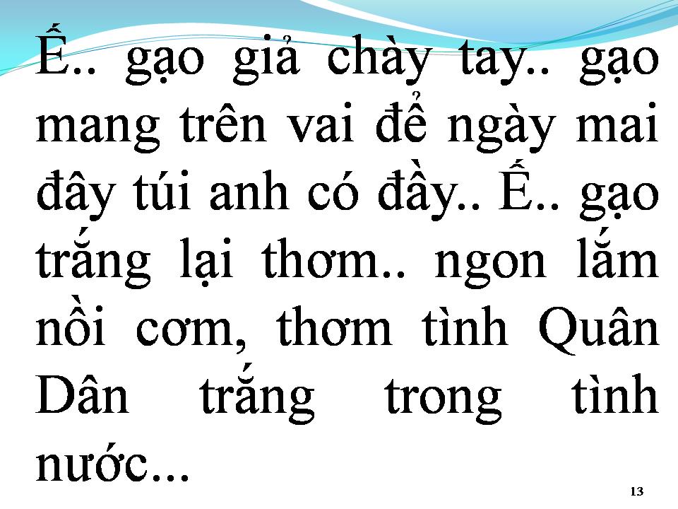 Lời bài hát TIẾNG CHÀY TRÊN SÓC BOM BO