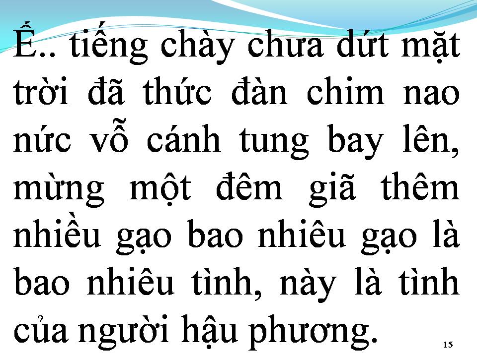 Lời bài hát TIẾNG CHÀY TRÊN SÓC BOM BO