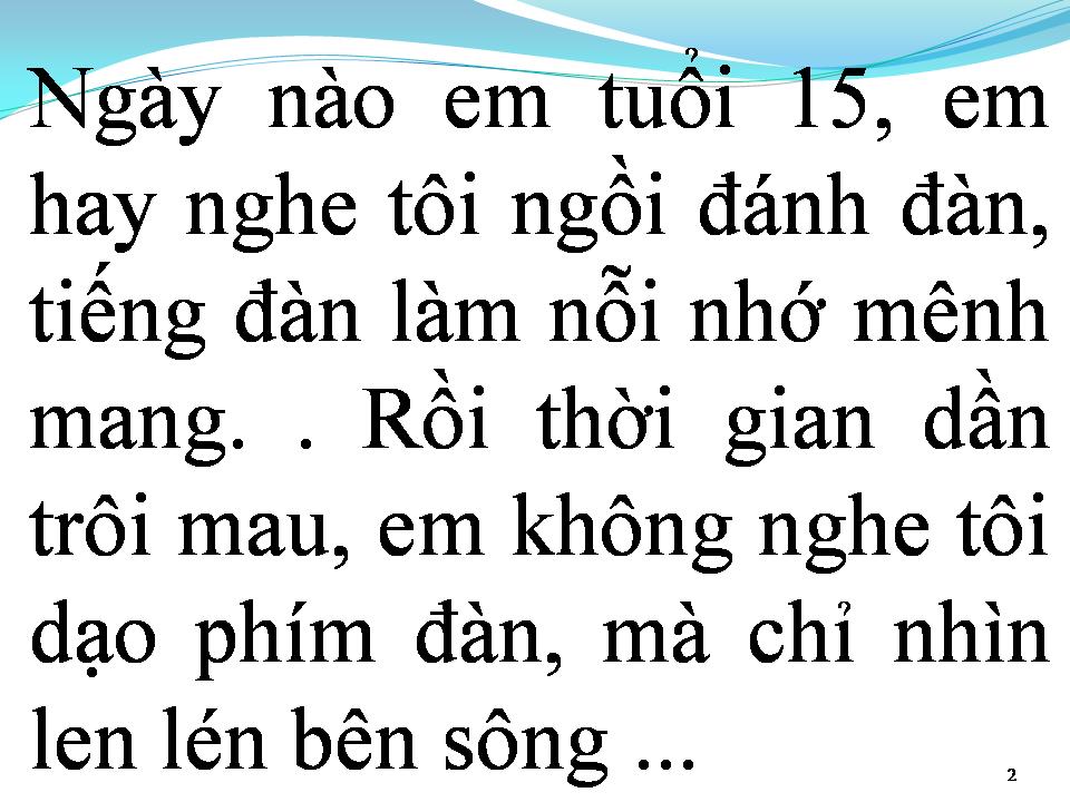 Lời bài hát TIẾNG HÓT CHIM ĐA ĐA