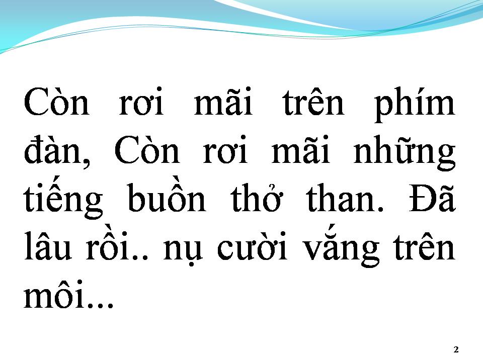 Lời bài hát TIẾNG MƯA ĐÊM