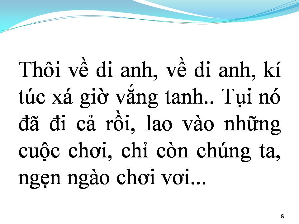 Lời bài hát TIẾNG RAO