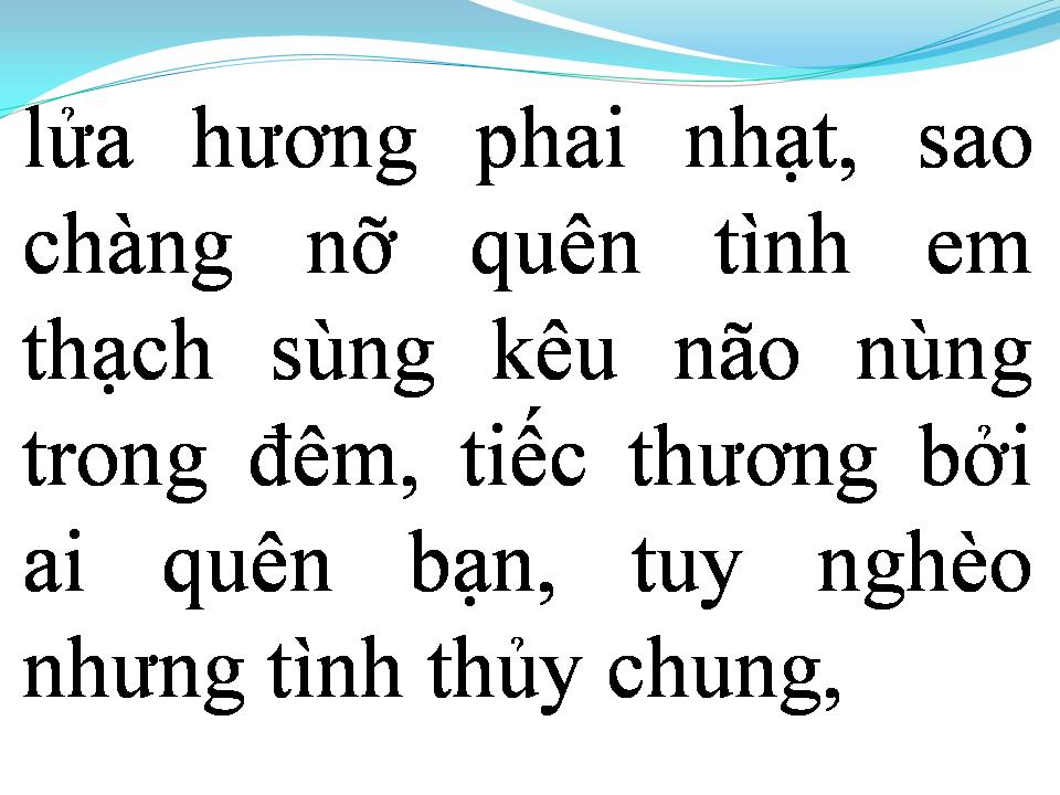 Lời bài hát TIẾNG THẠCH SÙNG